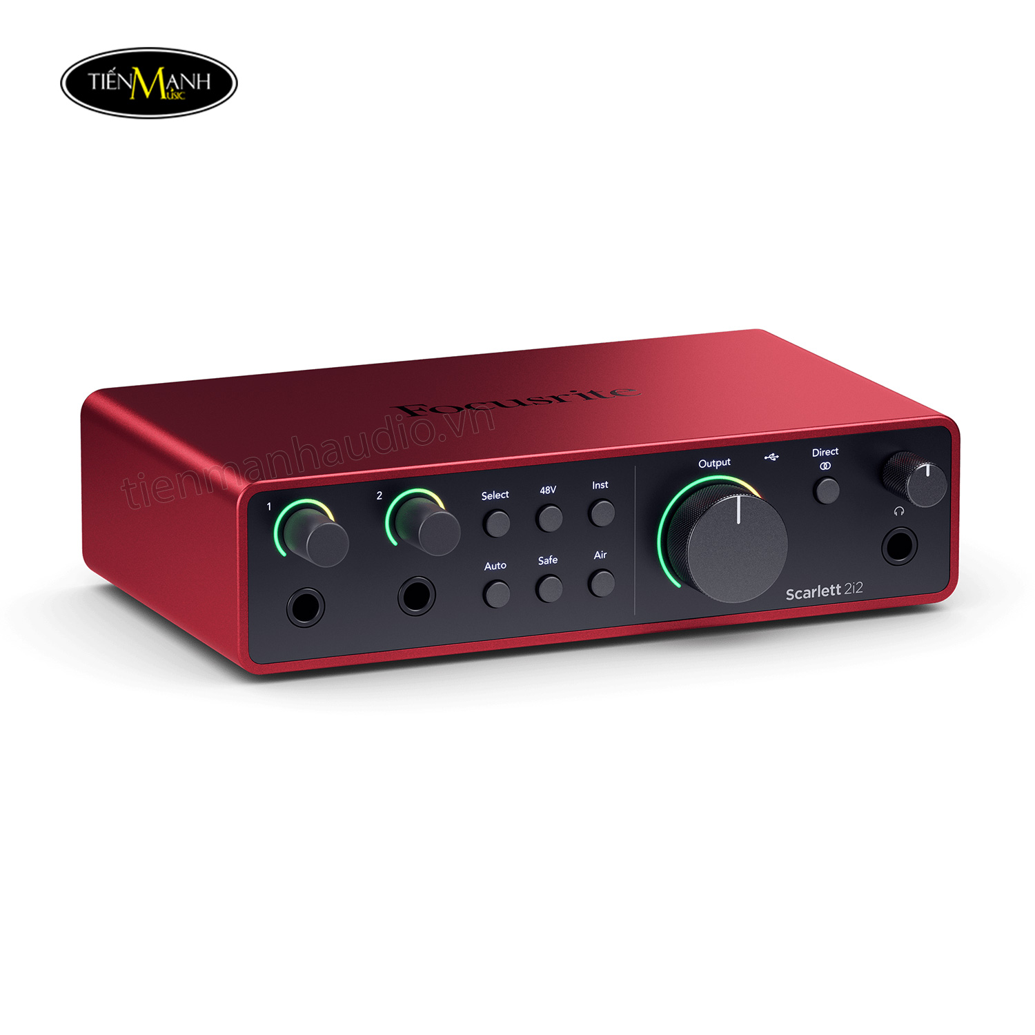 Focusrite Scarlett 2i2 Studio Pack 4th Gen Interface Sound Card