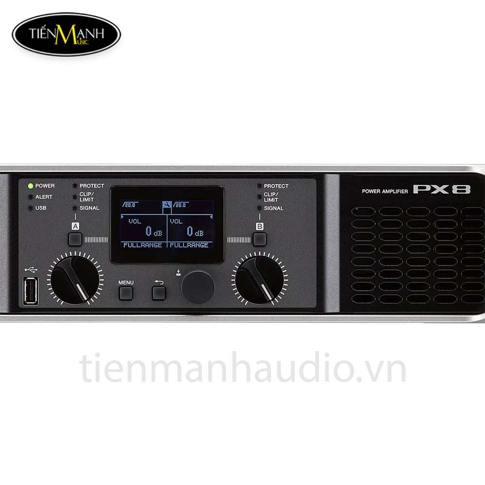 Bộ Khuếch Đại Tín Hiệu Yamaha PX8//E Tiến Mạnh Audio
