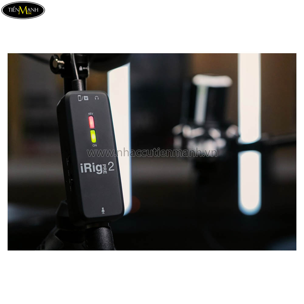 IK Multimedia iRig Pre 2 Mobile Microphone Interface - tienmanhaudio
