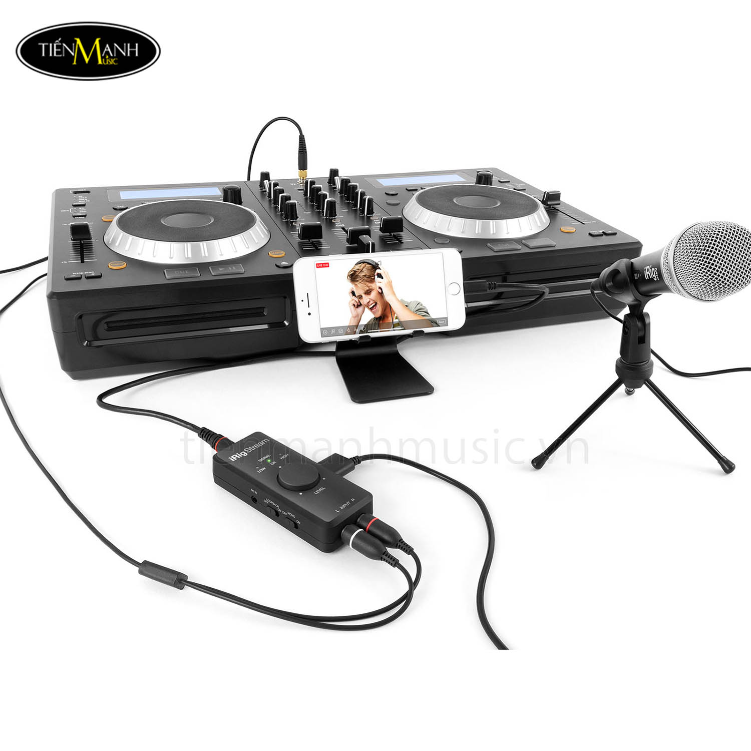 IK Multimedia iRig Stream Stereo Audio Interface, Box Live Stream ...