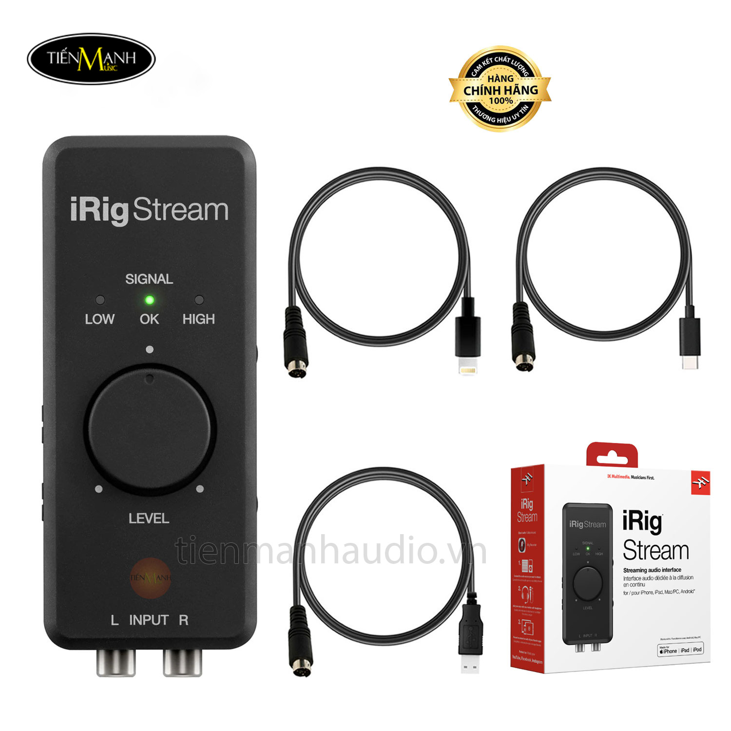 Ik Multimedia iRig Stream Stereo Audio Interface