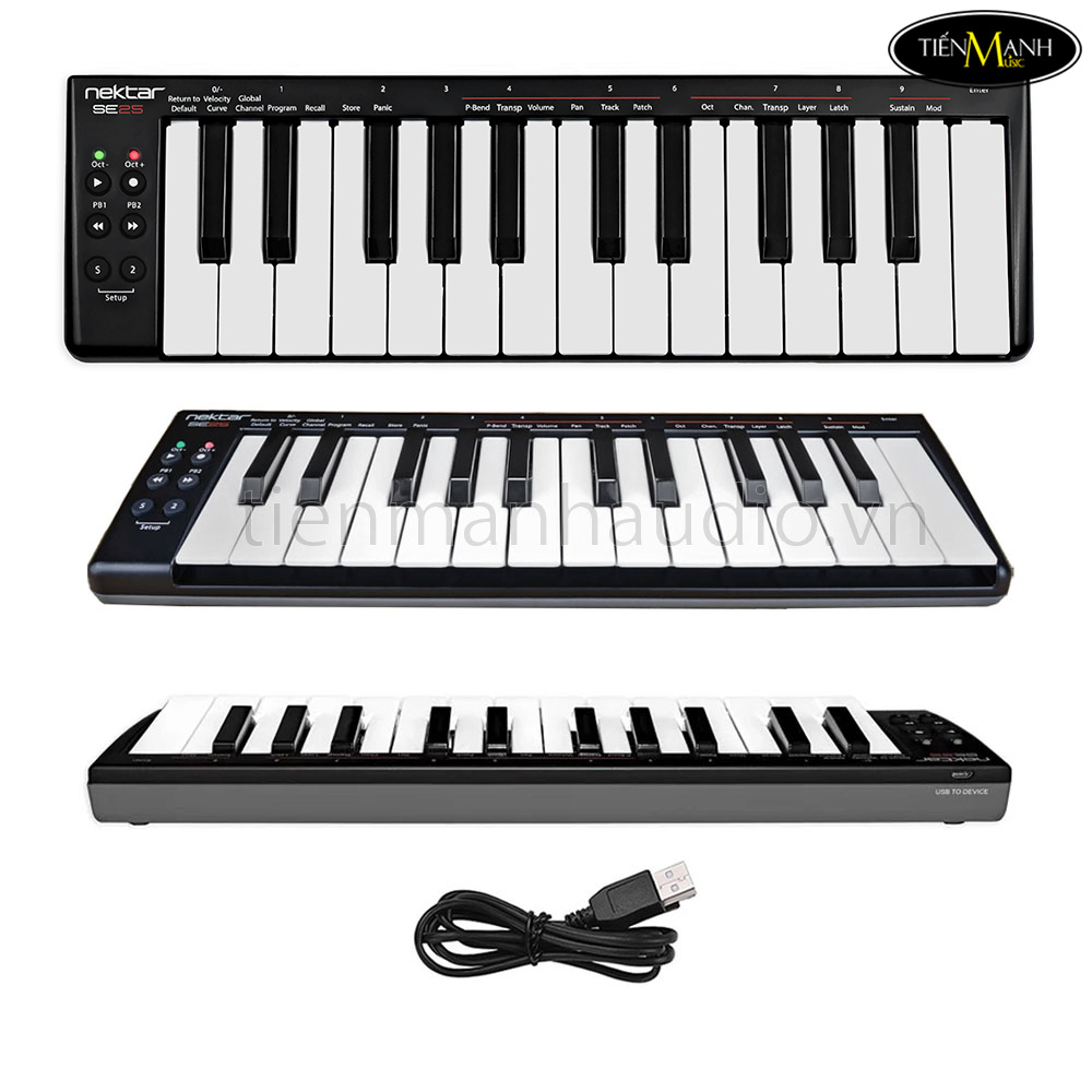 Midi Controller Nektar Technology SE25 Mini Keyboard - tienmanhaudio