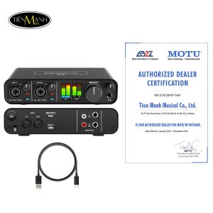 Soundcard Motu M2 USB-C ,Audio Interface