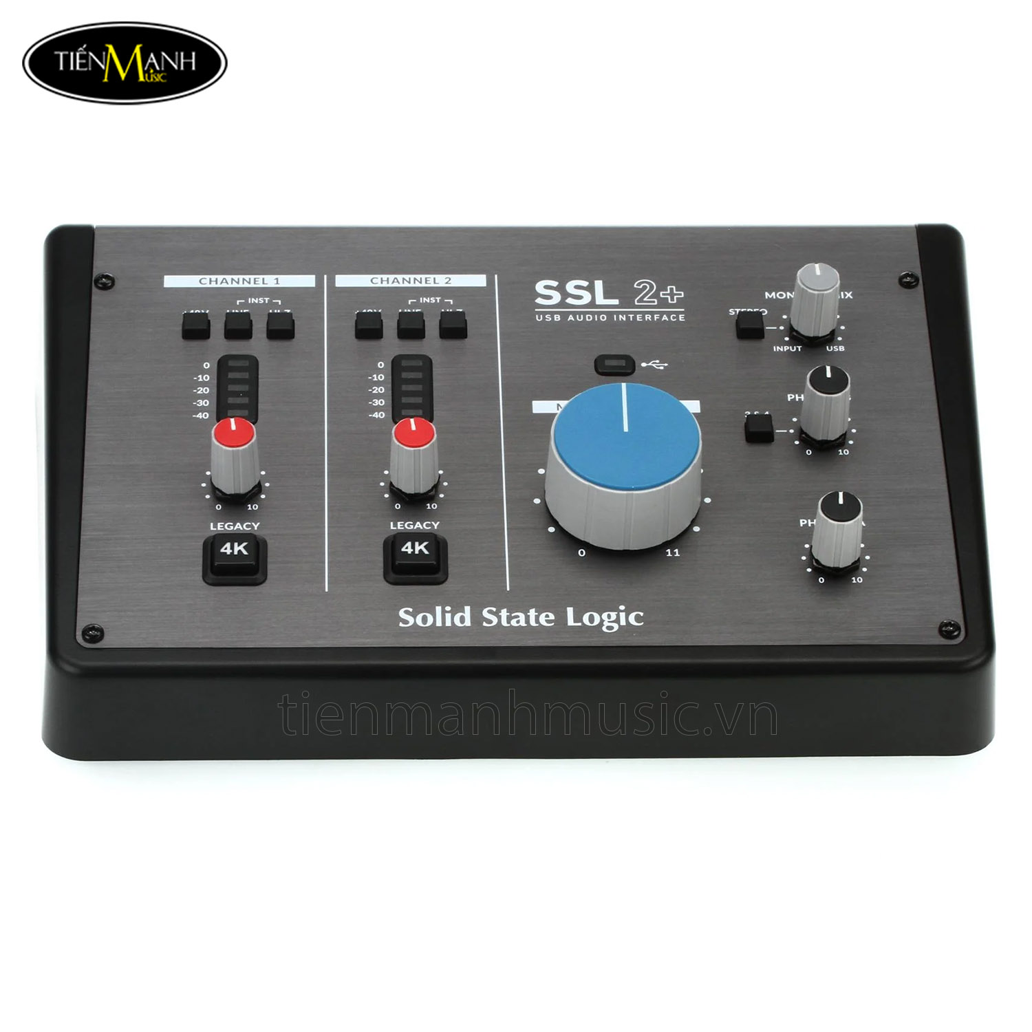 Soundcard Solid State Logic SSL2+ USB-C Audio Interface - tienmanhaudio