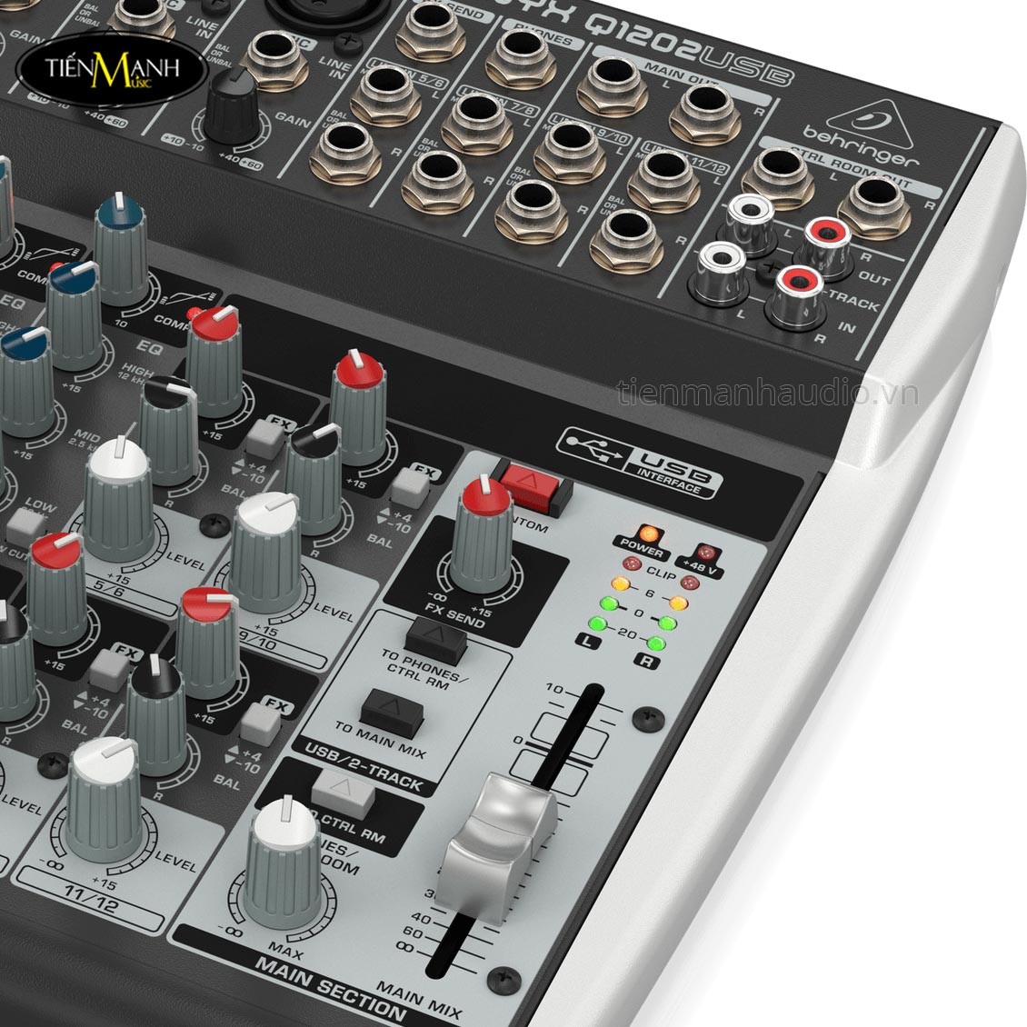 Bàn Trộn Mixer Behringer Xenyx Q1202USB tienmanhaudio