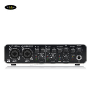 soundcard-behringer-u-phoria-umc204hd-audio-interface