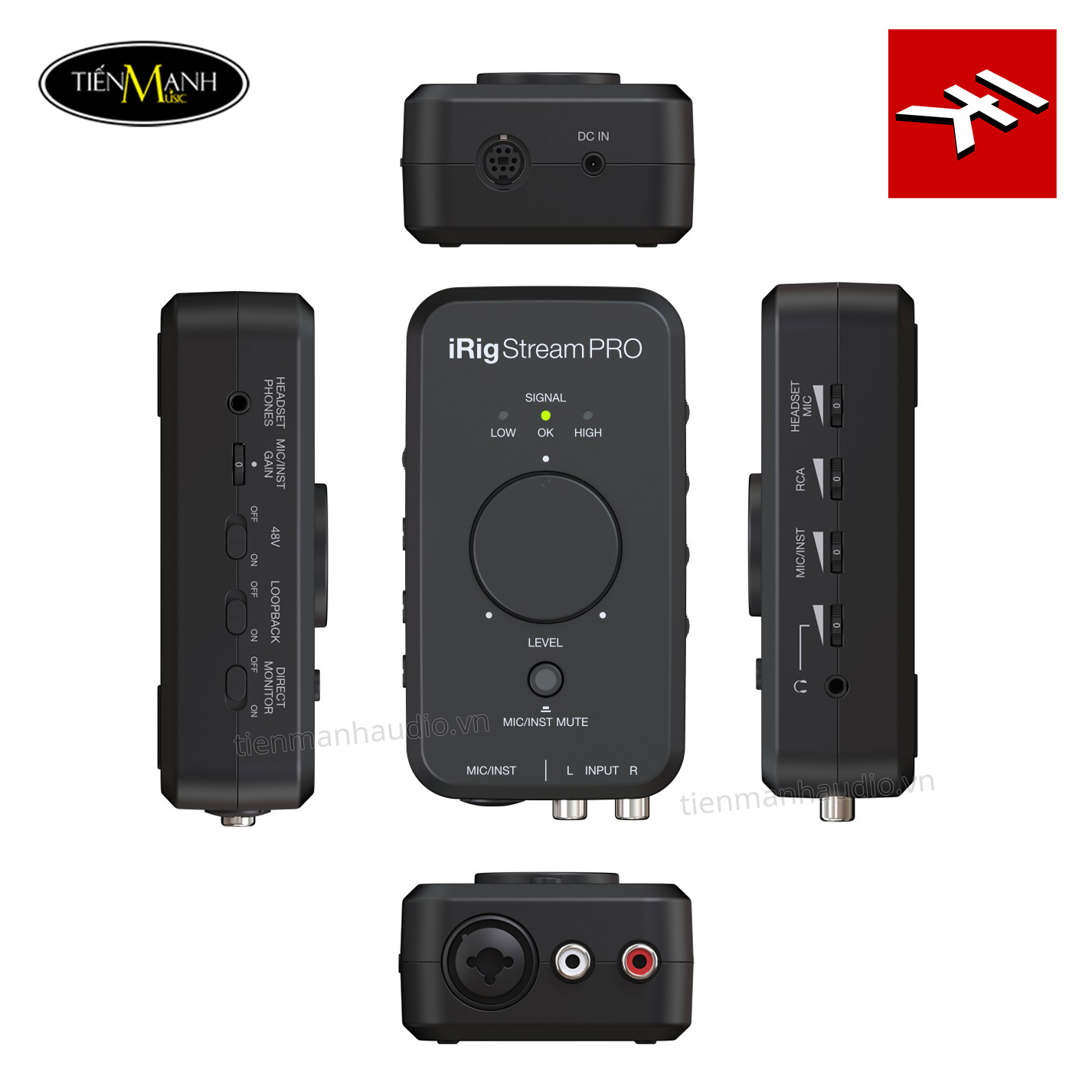 thumbnail image 2 of IK Multimedia IRig Stream USB Audio Interface For Live Streaming And Stereo Recording (IP-IRIG-STREAM-IN) 2 of 6