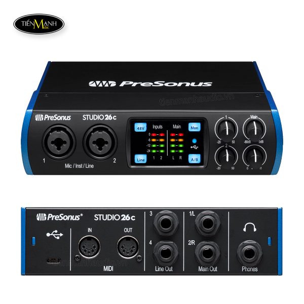 soundcard-presonus-studio-26c-audio-interface