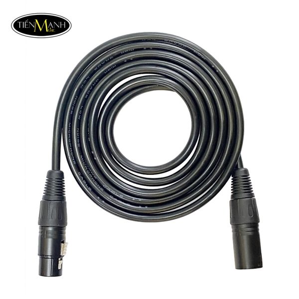 Dây Cáp Micro Hossk H5 2 Đầu Canon – XLR Đực Sang Cái 2 mét, 3 mét